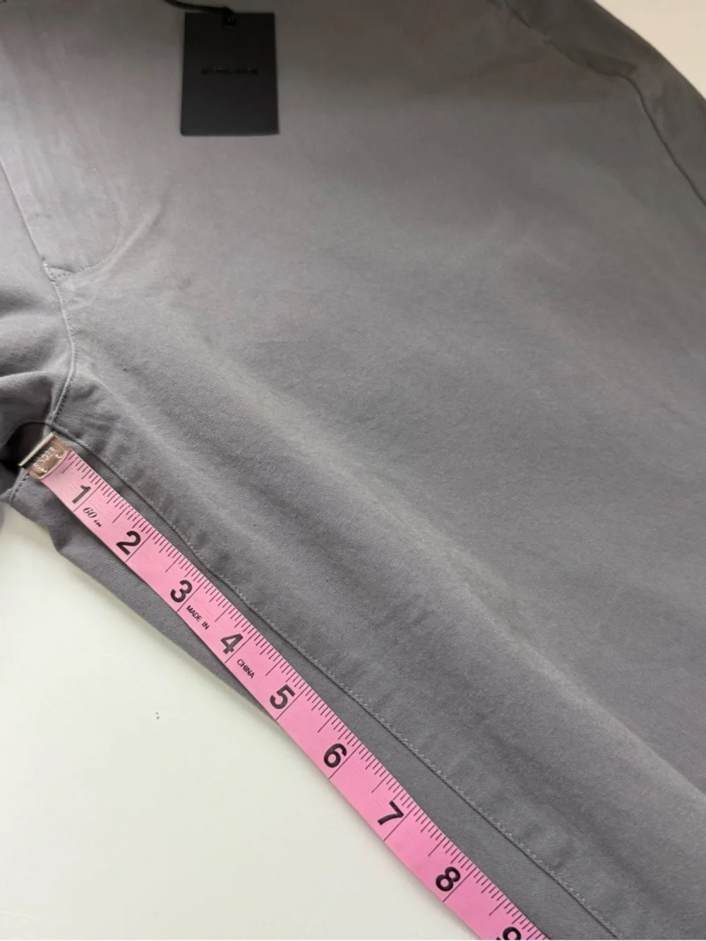 Bonobos Chino Pants Mens 40x32 Gray Slim Cotton Blend NWT